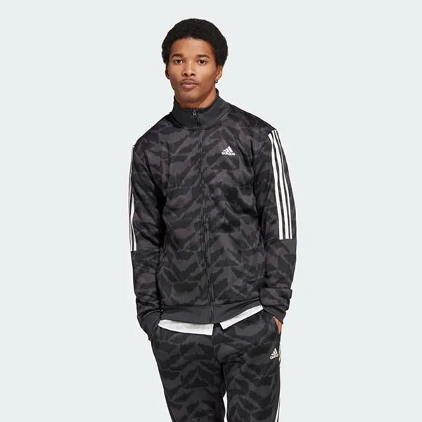 Áo Khoác Nam Adidas Track Top Tiro Suit-Up IB8389 Màu Đen Xám Size XS