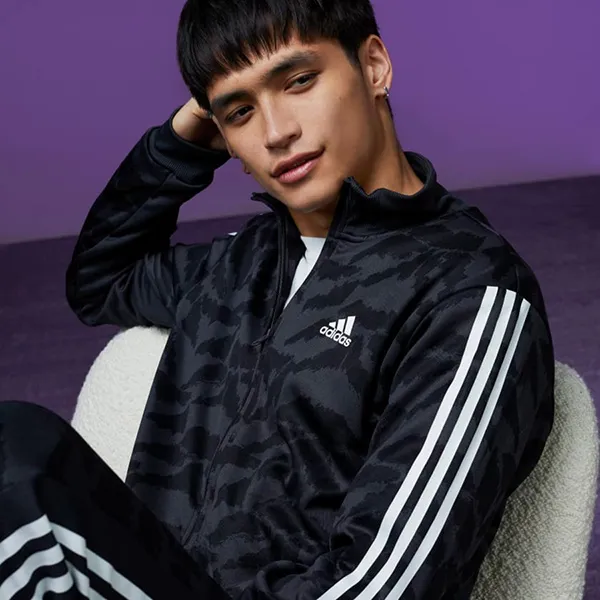 Áo Khoác Nam Adidas Track Top Tiro Suit-Up IB8389 Màu Đen Xám Size XS