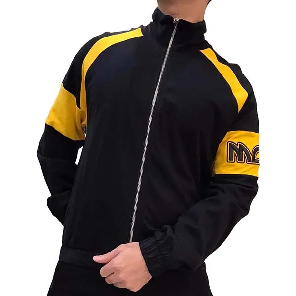 Áo Khoác Nam Alexander McQueen High Neck Track Jacket In Black Màu Đen Size M - Thời trang - Vua Hàng Hiệu