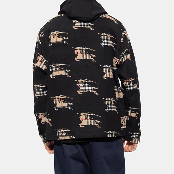 Áo Khoác Nam Burberry 8070958 Màu Đen Size S - Thời trang - Vua Hàng Hiệu