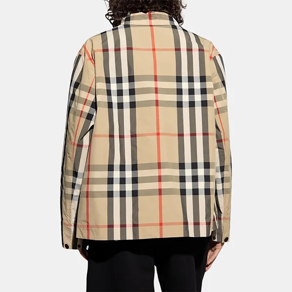 Áo Khoác Nam Burberry Check Nylon Jacket 8070347ARCHIVEBEIGE Màu Beige Size M - Thời trang - Vua Hàng Hiệu