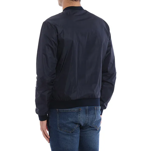 Áo Khoác Nam Dolce & Gabbana D&G Embroidered Crest Nylon Bomber G9IY8Z Màu Xanh Navy Size 48 - Thời trang - Vua Hàng Hiệu