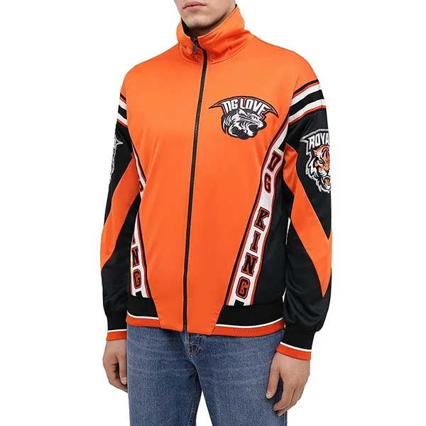 Áo Khoác Nam Dolce & Gabbana D&G G9PX9Z Màu Cam Phối Đen Size 44