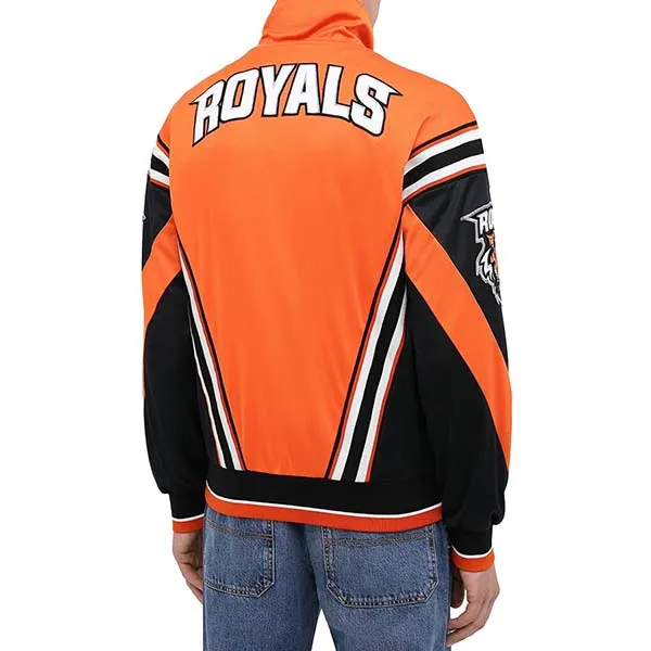 Áo Khoác Nam Dolce & Gabbana D&G G9PX9Z Màu Cam Phối Đen Size 44