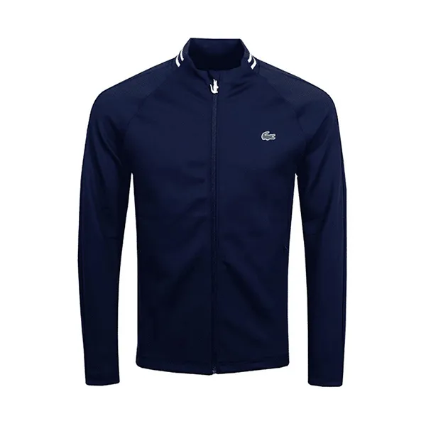 Áo Khoác Nam Lacoste Full Zip Soft Shell SH2347-51-R26 Màu Xanh Navy Size XS