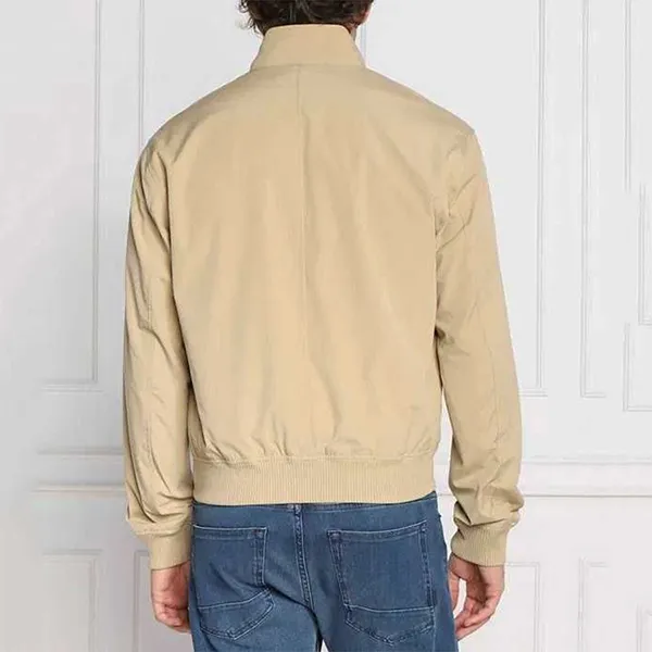 Áo Khoác Nam Lacoste Men's Light Twill Jacket BH0538 00 02S Màu Beige Size 50 - Thời trang - Vua Hàng Hiệu