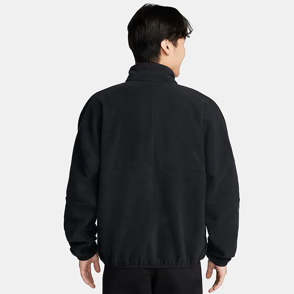 Áo Khoác Nam Nike Club Fleece+ Men's 1/2-Zip Fleece Top DX0526-010 Màu Đen Size S