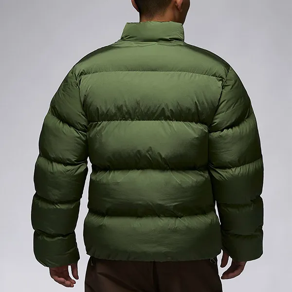 Áo Khoác Nam Nike Jordan Essential Poly Puffer Jacket FB7332-340 Màu Xanh Olive Size S - Thời trang - Vua Hàng Hiệu