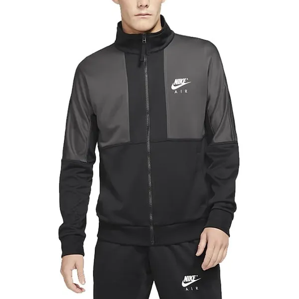 Áo Khoác Nam Nike Poly-Knit Jacket DD6338-010 MÀu Đen Xám - Thời trang - Vua Hàng Hiệu