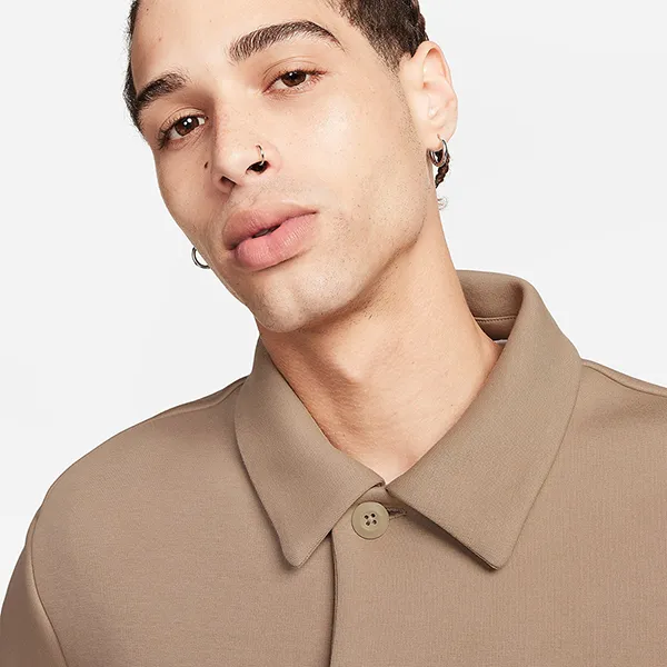 Áo Khoác Nam Nike Sportswear Tech Fleece FB8168-247 Màu Nâu