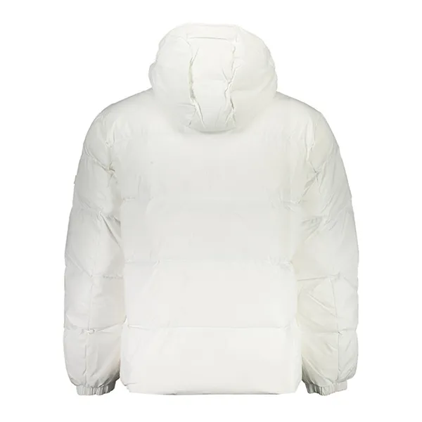 Áo Khoác Nam Tommy Hilfiger Down Hooded Jacket DM0DM15447_BIANCO_YBR- HGR Màu Trắng Size L - Thời trang - Vua Hàng Hiệu