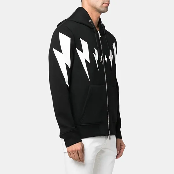 Áo Khoác Nỉ Nam Neil Barrett Sweatshirt BJS056S S506S Màu Đen Size XS - Thời trang - Vua Hàng Hiệu