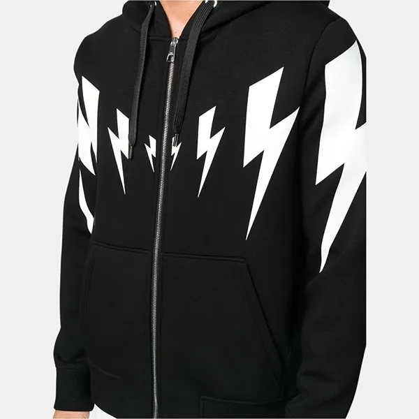 Áo Khoác Nỉ Nam Neil Barrett Sweatshirt BJS056S S506S Màu Đen Size XS - Thời trang - Vua Hàng Hiệu