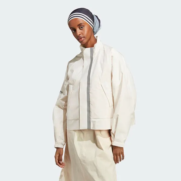 Áo Khoác Nữ Adidas Adventure Jacket IC5446 Màu Trắng Size S