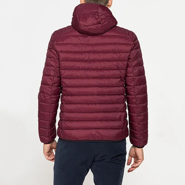Áo Khoác Phao Nam Carrera Jeans Jacket 4081417X_480 Màu Đỏ Mận Size L