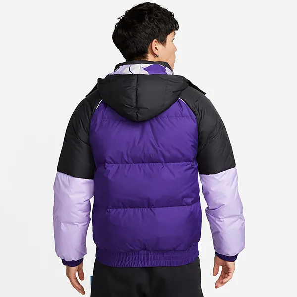 Áo Khoác Phao Nam Nike LeBron Men's Down Basketball Jacket DQ6141-547 Màu Đen Tím Size S - Thời trang - Vua Hàng Hiệu