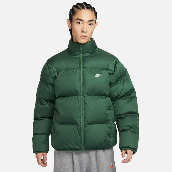 Áo Khoác Phao Nam Nike Men's Puffer Jacket FB7369-323 Màu Xanh Lá Size S - Thời trang - Vua Hàng Hiệu