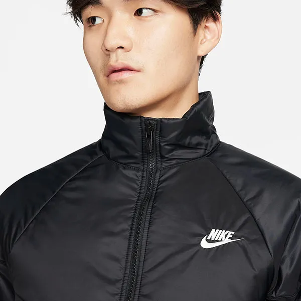Áo Khoác Phao Nam Nike Portswear Windrunner Men's Therma-FIT Midweight Puffer FB8196-010 Màu Đen Size S