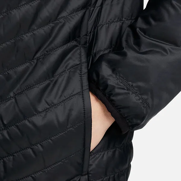 Áo Khoác Phao Nam Nike Portswear Windrunner Men's Therma-FIT Midweight Puffer FB8196-010 Màu Đen Size S