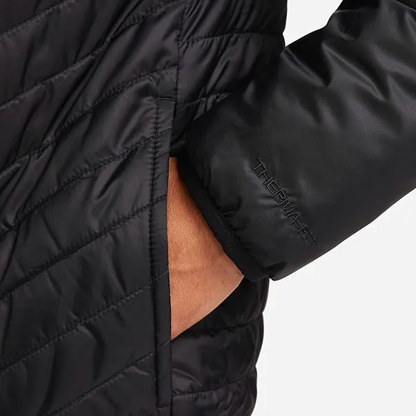 Áo Khoác Phao Nam Nike Portswear Windrunner Men's Therma-FIT Midweight Puffer FB8196-011 Màu Be Đen Size S - Thời trang - Vua Hàng Hiệu