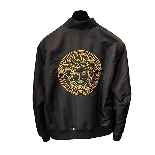 Áo Khoác Versace Medusa Zip Up Blousen Logo 10101021A021151B000 Màu Đen Size 46 - Thời trang - Vua Hàng Hiệu