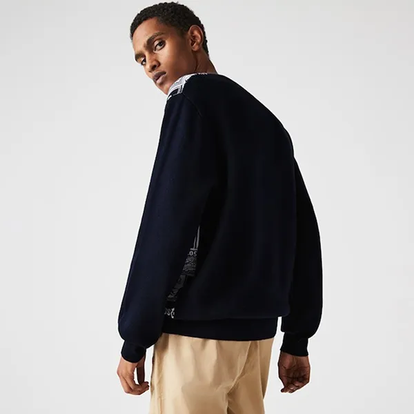 Áo Len Nam Lacoste Heritage Crew Neck Patchwork Jacquard AH3289 Phối Màu - Thời trang - Vua Hàng Hiệu