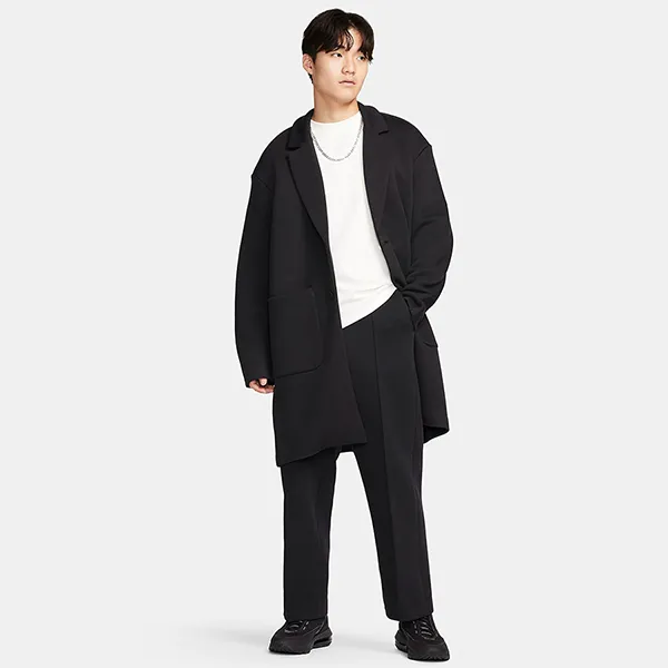 Áo Măng Tô Nam Nike Sportswear Tech Fleece Reimagined FN0602-010 Màu Đen Size S - Thời trang - Vua Hàng Hiệu