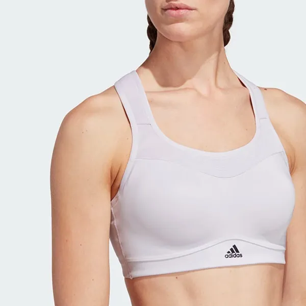 Áo Ngực Thể Thao Nữ Adidas TLRD High Support Impact Workout Bra HZ4226 Màu Bạc Tím Size ASB