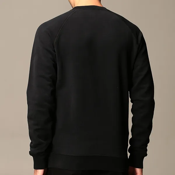 Áo Nỉ Nam Dsquared2 Classic Raglan Fit Logo Black Sweatshirt S74GU0460 S25030 900 Màu Đen
