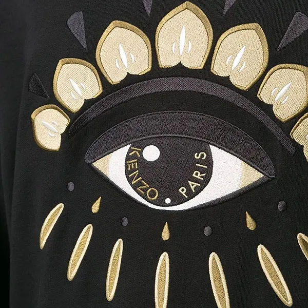 Áo Nỉ Sweater Kenzo Icon Eye 5SW1144XC99 Màu Đen Size XS
