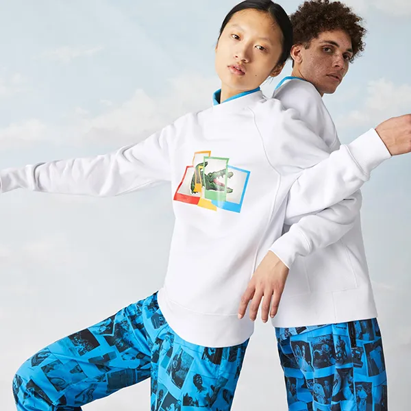 Áo Nỉ Sweater Lacoste SH2183 Màu Trắng Size 4 - Thời trang - Vua Hàng Hiệu