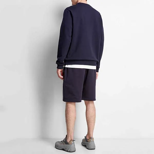 Áo Nỉ Sweater Nam Burberry Long Sleeve Sweatshirt 8043238 Màu Xanh Navy Size S