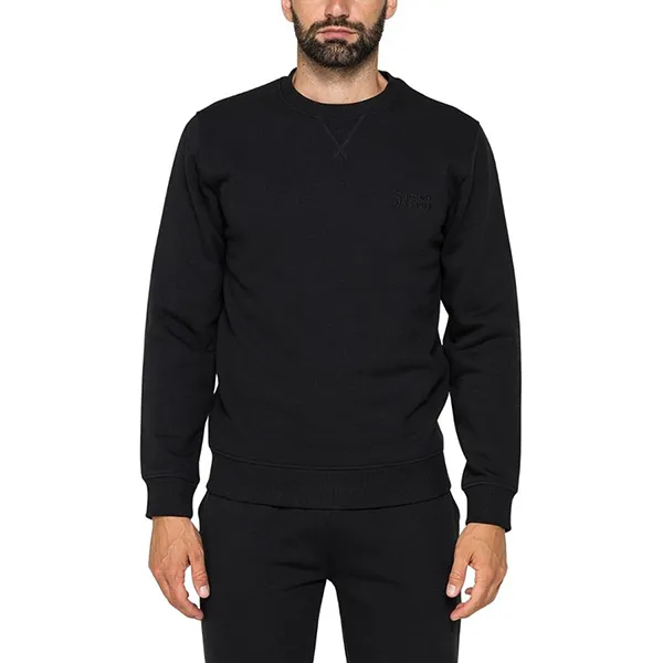 Áo Nỉ Sweater Nam Carrera Jeans Lót Lông 805B0081A_898 Màu Đen Size M