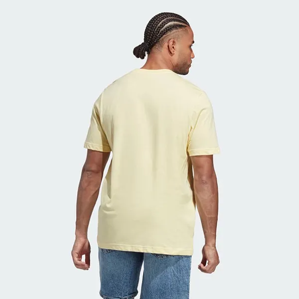 Áo Phông Nam Adidas Essentials TShirt IA4867 Màu Vàng Nhạt Size M - Thời trang - Vua Hàng Hiệu