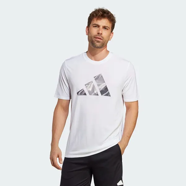 Áo Phông Nam Adidas Hiit Workout TShirt Designed For Movement IB7921 Màu Trắng Size M