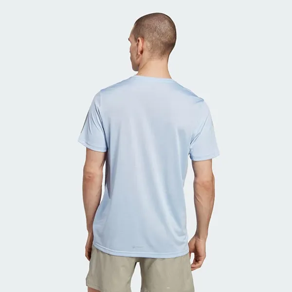 Áo Phông Nam Adidas Own The Run Tshirt IC7630 Màu Xanh Nhạt Size XS