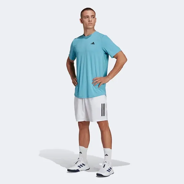 Áo Phông Nam Adidas Tennis Club 3STR Tee HS3263 Tshirt Màu Xanh Dương Size XS - Thời trang - Vua Hàng Hiệu