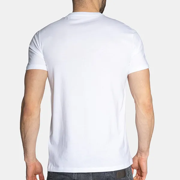 Áo Phông Nam Armani Exchange Cổ Tim Tshirt 3LZTBA ZJ5LZ GC03 Màu Trắng Size XS