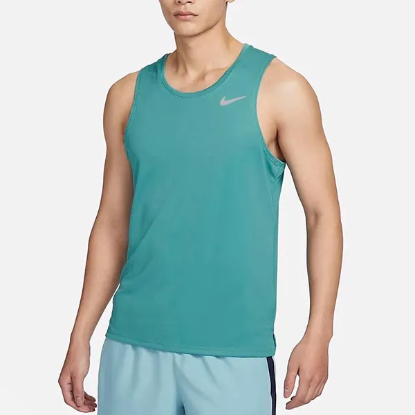 Áo Ba Lỗ Nam Nike Tank Top DV9322-379 Màu Xanh Teal - Thời trang - Vua Hàng Hiệu