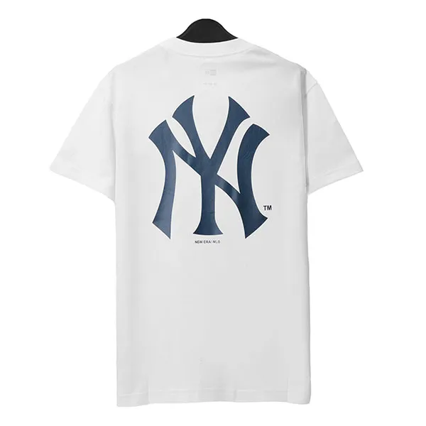 Áo Phông New Era x MLB New York Yankees Basic Logo T-Shirt Màu Trắng - 3