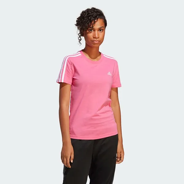 Áo Phông Thể Thao Nữ Adidas W 3S T IB9453 Tshirt Màu Hồng Size 2XS