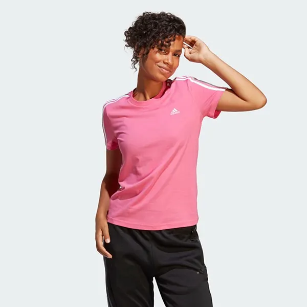 Áo Phông Thể Thao Nữ Adidas W 3S T IB9453 Tshirt Màu Hồng Size 2XS