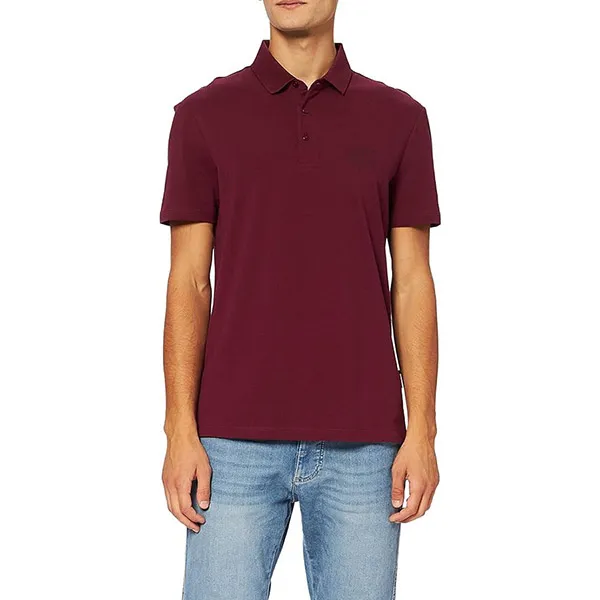 Áo Polo Nam Armani Exchange 6KZFFB ZJ4VZ - GE03 Màu Đỏ Đô Size S