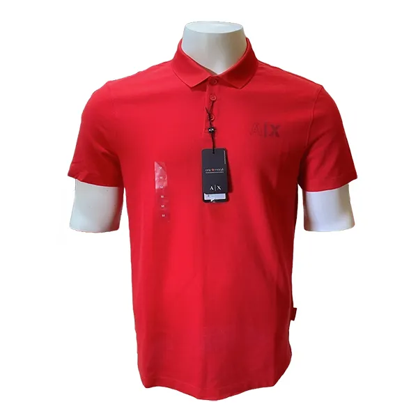 Áo Polo Nam Armani Exchange Polo Shirt 6KZFCCZJM5Z GC03 Màu Đỏ Size L