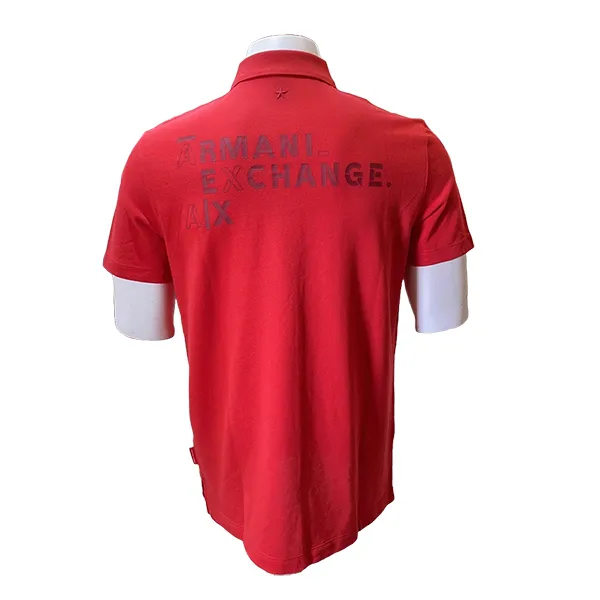 Áo Polo Nam Armani Exchange Polo Shirt 6KZFCCZJM5Z GC03 Màu Đỏ Size L