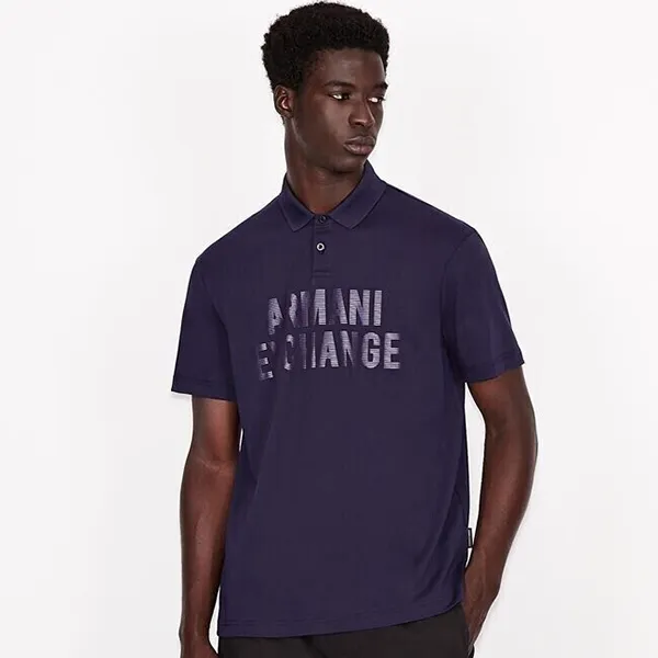 Áo Polo Nam Armani Exchange Polo Shirt 7VZFLB ZJM5Z GE03 Màu Xanh Tím Size XL - Thời trang - Vua Hàng Hiệu