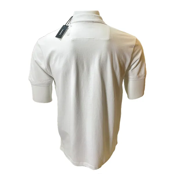 Áo Polo Nam Diesel 00SI8P GA04 Màu Trắng Size M