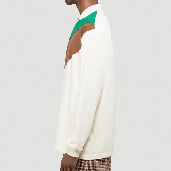 Áo Polo Nam Gucci Striped Panel Top 613844XJCGR8010 Phối Màu - Thời trang - Vua Hàng Hiệu