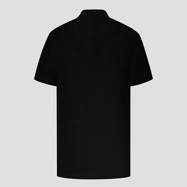 Áo Polo Nam Kenzo Black With Black Tiger Logo Embroidered PF755PO0014BA 99 Màu Đen