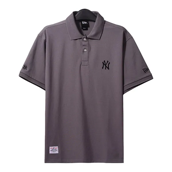 Áo Polo Nam New Era x MLB New York Yankees Màu Xám